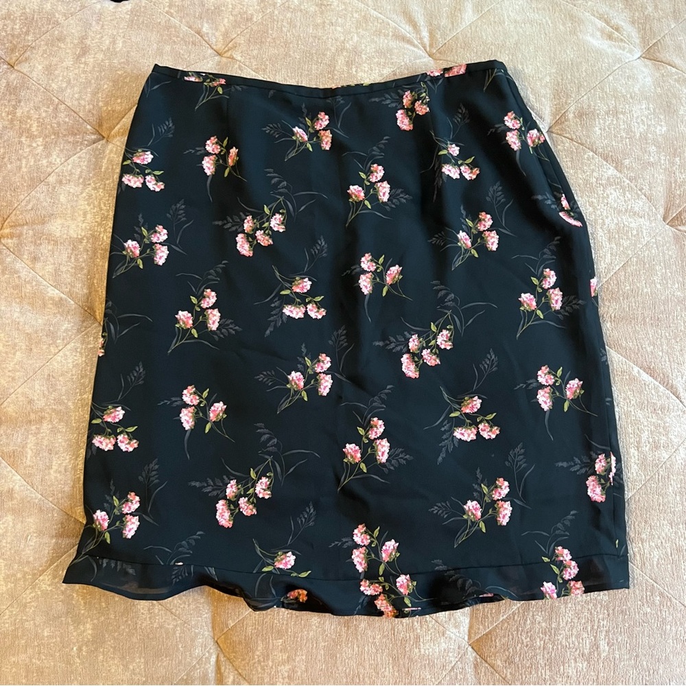 Liz Claiborne Floral Skirt